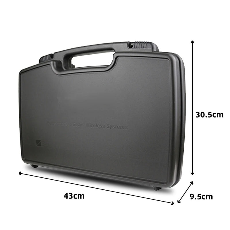 Case - Maleta De Transporte Para Microfone Sennheiser, Shure, Jwl..